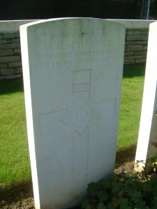 James Spilsbury's headstone
