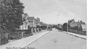 Somers Park Avenue - Looking east