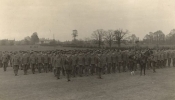 Gloucestershire Regiment at camp