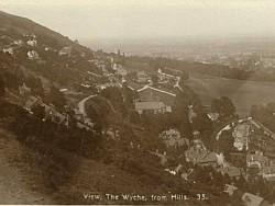 The Wyche from the Wyche Cutting