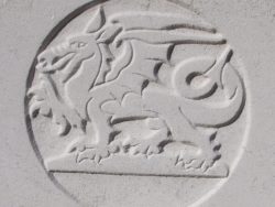 Capbadge of the Monmouth Regiment