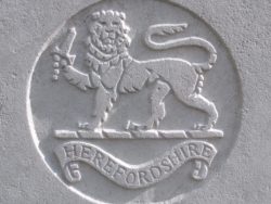 Capbadge of the Herefordshire Regiment