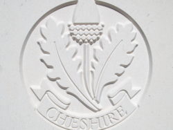 Capbadge of the Cheshire Regiment