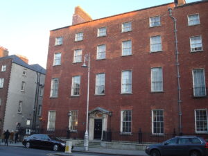 Mornington House the former headquarters of the Irish Land Commission.