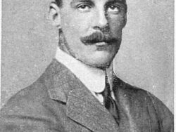 Captain Wynne Owen, portrait published in the Graphic 10/4/1915