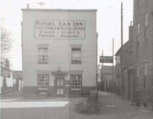 The Royal Oak pub, Upton-on-Severn in the 1930s.